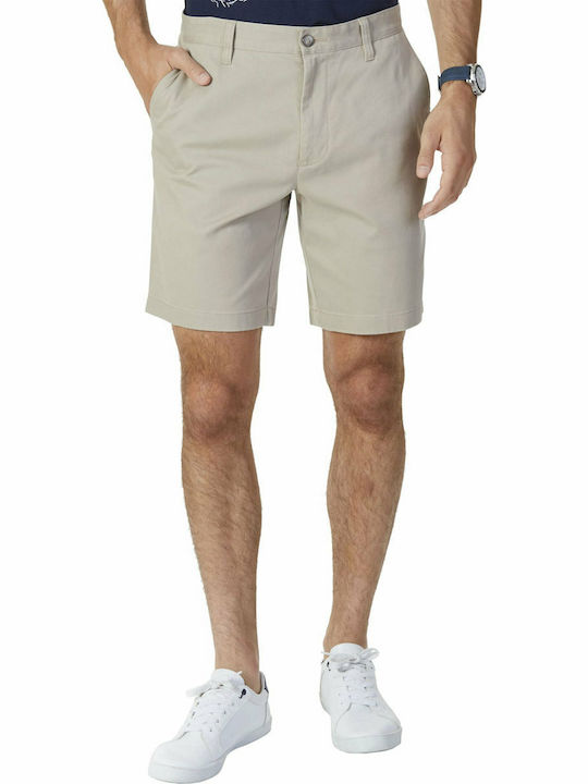 Nautica Men's Shorts Chino Beige