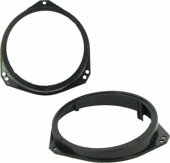 Connects2 Speaker Ring Car Front 165mm Opel Corsa Vauxhall Corsa/Tigra/Vivaro 2pcs
