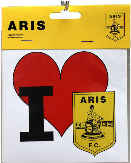 Διακοσμητικό Αυτοκόλλητο Τοίχου I Love Aris Stamion Διακοσμητικό Αυτοκόλλητο Τοίχου I Love Aris Stamion