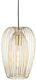 Leitmotiv Lucid Κρεμαστό Φωτιστικό Χρυσό με Ντουί E27 30x30x45εκ.