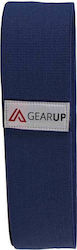 Gearup Лента за фитнес Цикъл мек Син Large