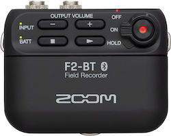 Zoom F2-BT Einzelkanal Batterie mit Aufnahmezeit 14 Stunden und USB-Stromversorgung Schwarz