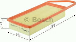 Bosch Filtru de Aer Auto pentru BMW X3 / X7 / X2 Citroen C1 / C2