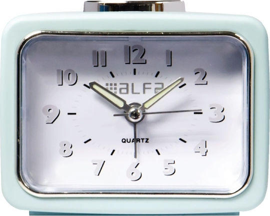 Alfa Rubber Tabletop Clock with Alarm Veraman ALTC-60167