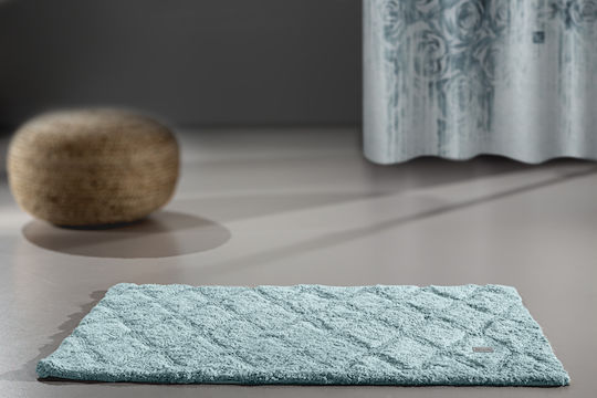 Guy Laroche Бански килим Памук Правоъгълена Step 1127091121006 Aqua 55x85бр