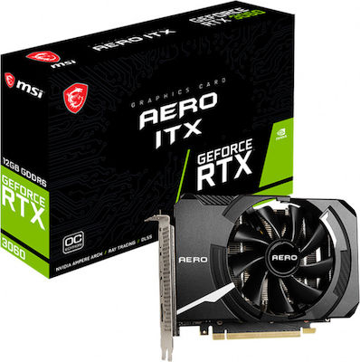 MSI GeForce RTX 3060 12GB GDDR6 Aero ITX OC Graphics Card