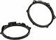 Connects2 Βάσεις Ηχείων Μπροστινές 165mm για Seat Ibiza 2008-2014 2τμχ
