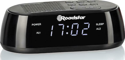 Roadstar CLR-2477 Επιτραπέζιο Ραδιόφωνο Ρεύματος με USB Μαύρο