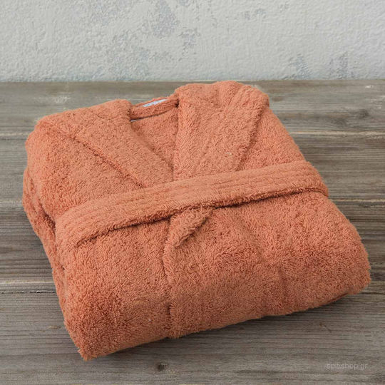 Nima Kids Hooded Bathrobe Wizard Orange Sorbet