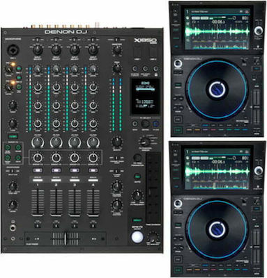 Denon SC6000 Prime Controler DJ cu Ecran Double + DJ X1850 Prime Bundle