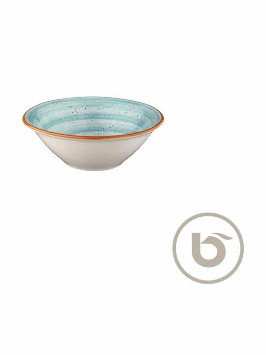 Bonna Porcelain Salad Bowl Aqua 20x20cm