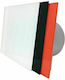 AirRoxy Standard Drim Επιτοίχιος Εξαεριστήρας 125mm Λευκός
