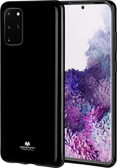 Mercury Jelly Back Cover Σιλικόνης Μαύρο (Galaxy A41)