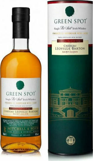 Green Spot Chateau Leoville Barton Single Pot Still Ουίσκι Ιρλανδίας σε Κουτί 46% 700ml