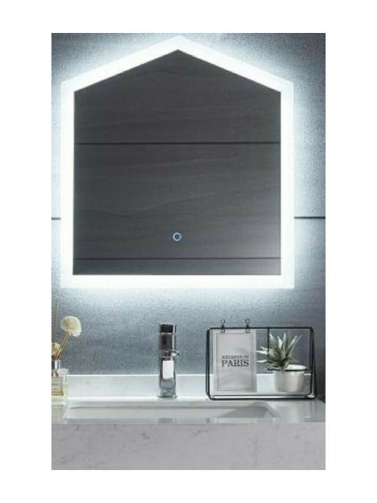 Gloria Minion Bathroom Mirror Led Touch 55x60cm