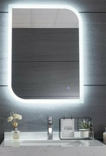 Gloria Lola 77-6138 Ορθογώνιος Led Αφής 60x80cm