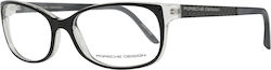 Porsche Design Damen Acetat Brillengestell Schw...