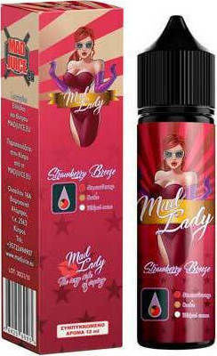 Mad Juice Umplutură scurtă Strawberry Breeze 40ml/60ml 1buc