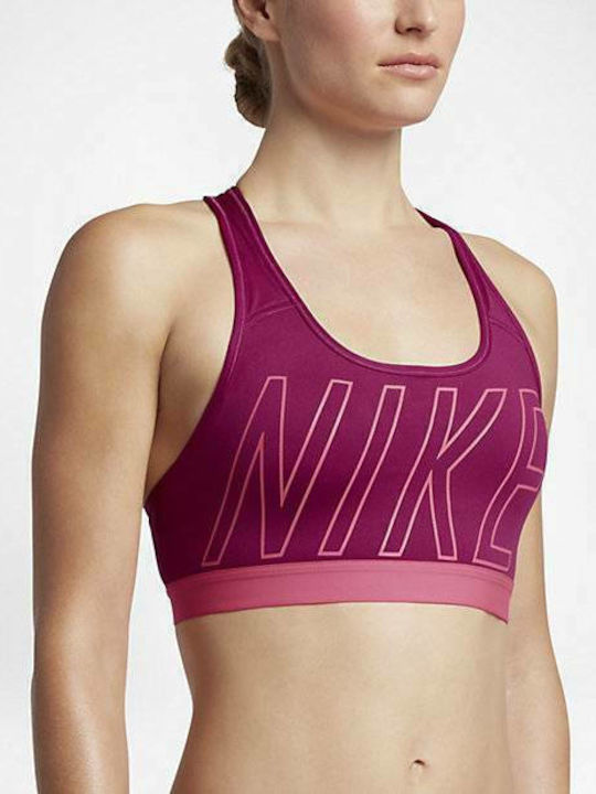 Nike Pro Classic Women's Sports Bra without Padding Fuchsia