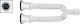 Viospiral Plastic Double Siphon Sink Flexible with Output 70mm White