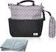 Lorelli Shoulder/Hand Diaper Bag Laura Grey 43cm.