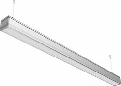 Elvhx Commercial Linear LED Ceiling Light 36W Natural White IP20 L120xD7xH7cm