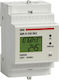 Vemer ADR-D 230 D63 Energy Analyzer Electric Panel Digital Rail Single-phase Wi-Fi Energy Analyzer Rail Single-phase with LCD Screen