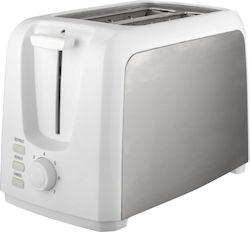 Homa Cadis Φρυγανιέρα 2 Θέσεων 750W Λευκή Homa Cadis Φρυγανιέρα 2 Θέσεων 750W Λευκή