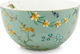PiP Studio Jolie Flowers Cereal Serving Bowl Round made of Porcelain Blue with Diameter 12cm