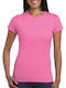 Gildan 64000L Women's Short Sleeve Promotional T-Shirt Azalea