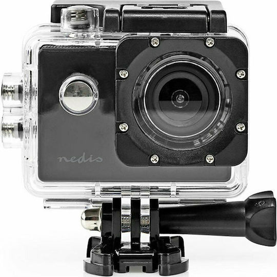 Nedis ACAM07BK ACAM07BK Action Camera Full HD (1080p) Underwater Black with Screen 2"