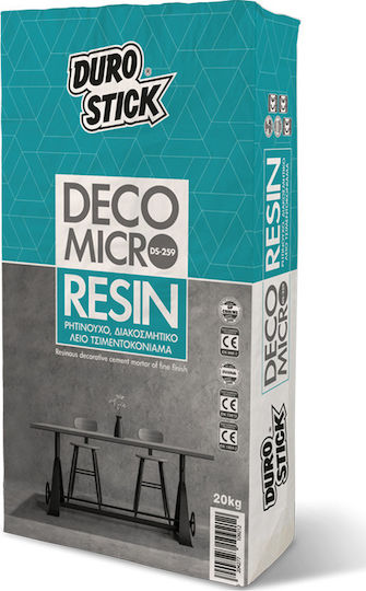 Durostick DS-259 Deco Micro Resin Aqua Marine ΤΣ259ΑΚΜΑ20 20kg