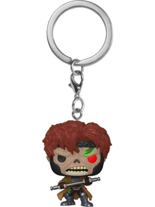 Funko Pocket Pop! Keychain Marvel: Marvel Zombies - Zombie Gambit Bobble-Head