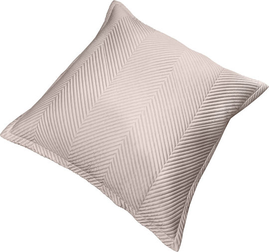 Guy Laroche Διακοσμητική Μαξιλαροθήκη Venere Amethyst 60x60εκ.