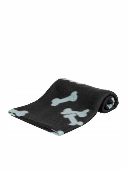 Trixie Fleece Blanket Blanket Dog Black 100x70cm