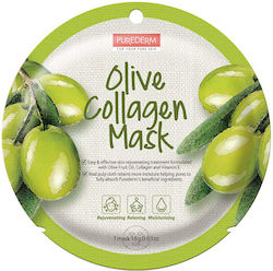 Purederm Olive Collagen Face Revitalization / Αnti-aging / Moisturizing Mask