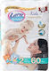 Lara Comsetic Πάνες με Αυτοκόλλητο Comfort & Dry No. 2 για 3-6kg 60τμχ