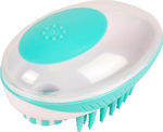 Flamingo Dog Brush for Hair Cleaning 2 in 1 Clean Massage