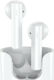 QCY T12 Earbud Bluetooth Handsfree Căști cu Carcasă de Încărcare Alb