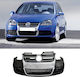 Auto Gs Bumper de Autoturism Partea din față Compatibil cu Volkswagen Magazin online de golf 5 R32 Look R32 Placă de grilă din aluminiu