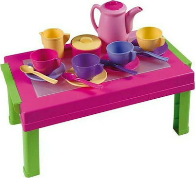 Androni Giocattoli Tea Set Toy Τραπέζι Με Σετ Τσαγιού 15pcs