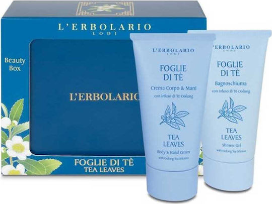 L' Erbolario Foglie Di Te Beauty Box Σετ Περιποίησης για Ενυδάτωση & Καθαρισμό Σώματος