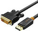 Cabletime Cable DVI-D male - DisplayPort male 3m