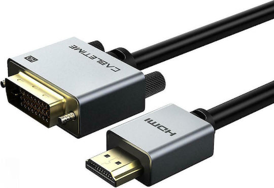 Cabletime Kabel DVI-D-Stecker - HDMI-Stecker 5m Schwarz