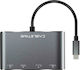 Cabletime C160 USB-C Docking Station mit HDMI 4K PD Ethernet Gray