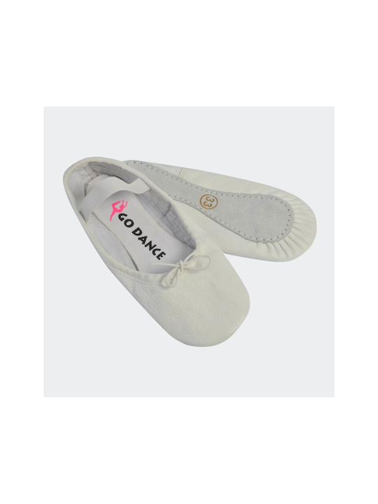 Godance Ballet Shoes White