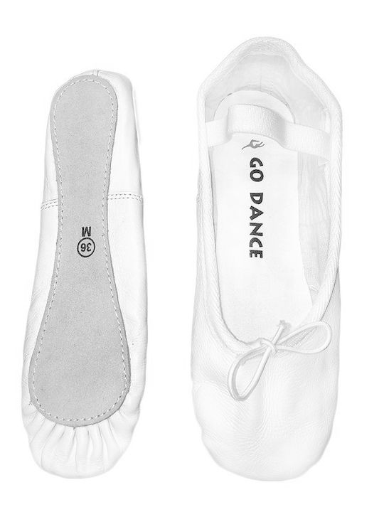 Godance Ballet Shoes White