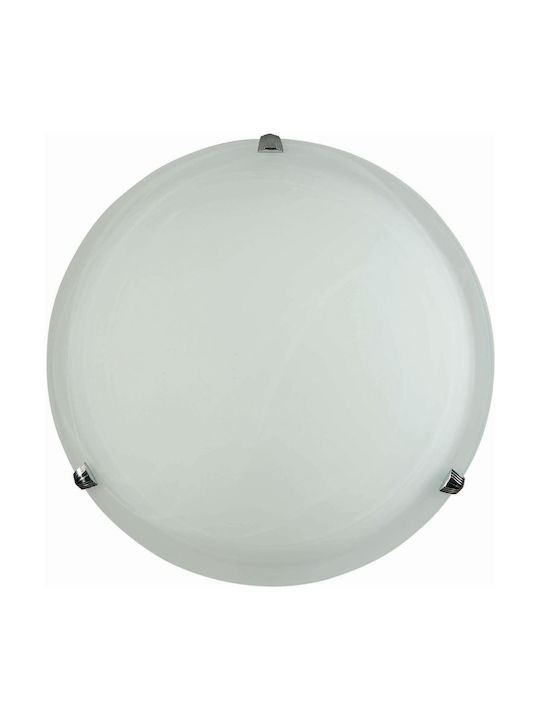 ArkoLight Classic Glass Ceiling Mount Light wit...