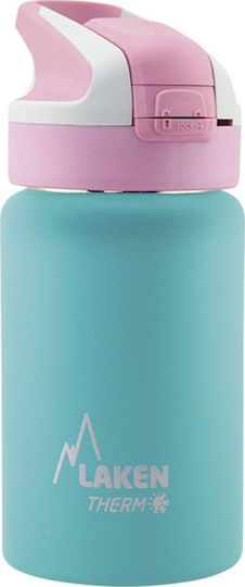 Laken Summit cap Bottle Thermos Stainless Steel BPA Free 350ml Turquoise with Mouthpiece