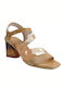 Hispanitas Damen Sandalen in Tabac Braun Farbe